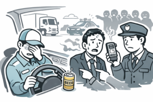 従業員が酒気帯び運転をしたら「会社の責任」はどこまで？3つの法的リスクと、最悪の事態を防ぐ管理体制